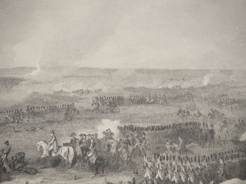Joseph BEAUME : Napoléon : Bataille de Lutzen, Gravure originale (photo de détail 5) - Crédit photo : Galerie Art.Paris