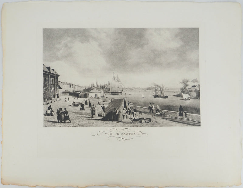 Louis Ambroise GARNERAY :, Gravure originale (vue générale) - Crédit photo : Galerie Art.Paris