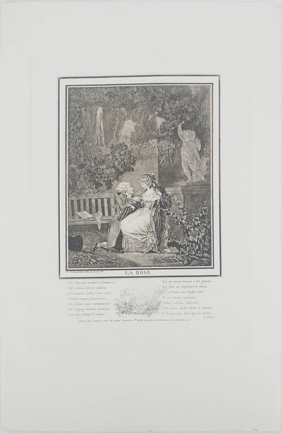 Philibert-Louis DEBUCOURT :, Gravure originale (vue générale) - Crédit photo : Galerie Art.Paris