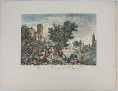 Joseph VERNET :, Gravure originale (vue générale) - Crédit photo : Galerie Art.Paris