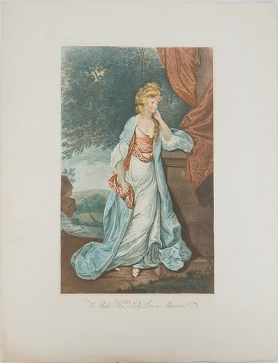 Joshua REYNOLDS :, Gravure originale (vue générale) - Crédit photo : Galerie Art.Paris