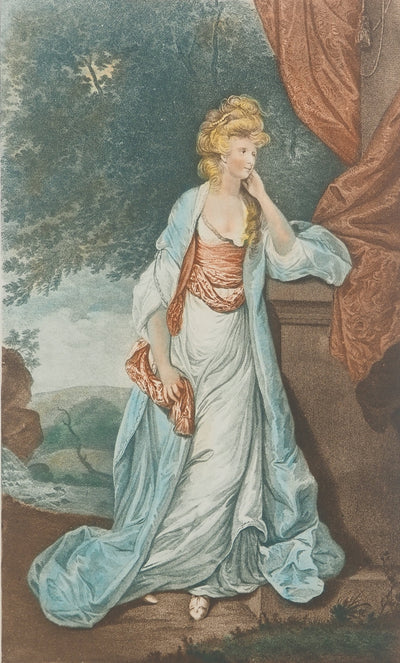 Joshua REYNOLDS :, Gravure originale (photo de détail 2) - Crédit photo : Galerie Art.Paris