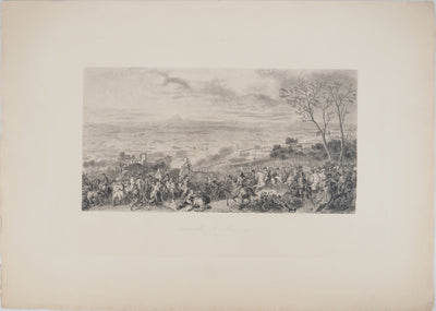 Carle VERNET :, Gravure originale (vue générale) - Crédit photo : Galerie Art.Paris