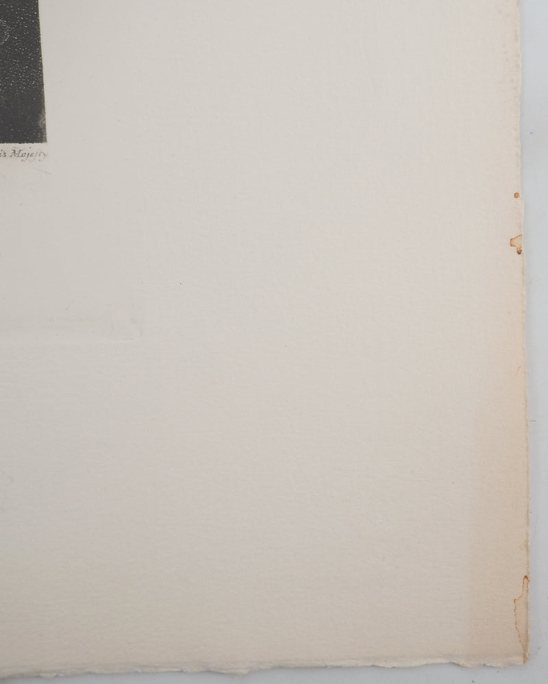 Nicolas LAVREINCE : Miss Farren, Gravure originale (photo de détail 5) - Crédit photo : Galerie Art.Paris