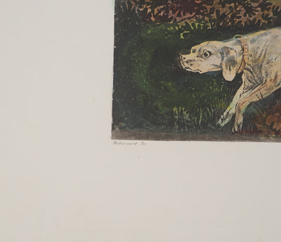Philibert-Louis DEBUCOURT :, Gravure originale (photo de détail 2) - Crédit photo : Galerie Art.Paris