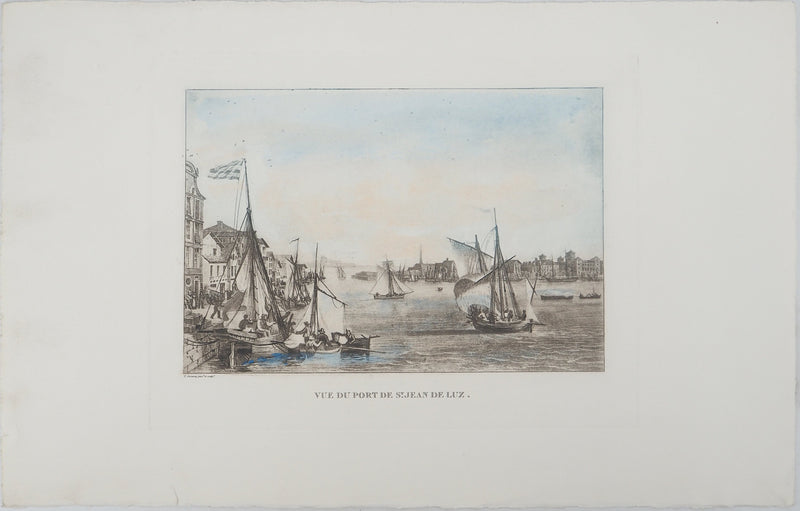 Louis Ambroise GARNERAY :, Gravure originale (vue générale) - Crédit photo : Galerie Art.Paris