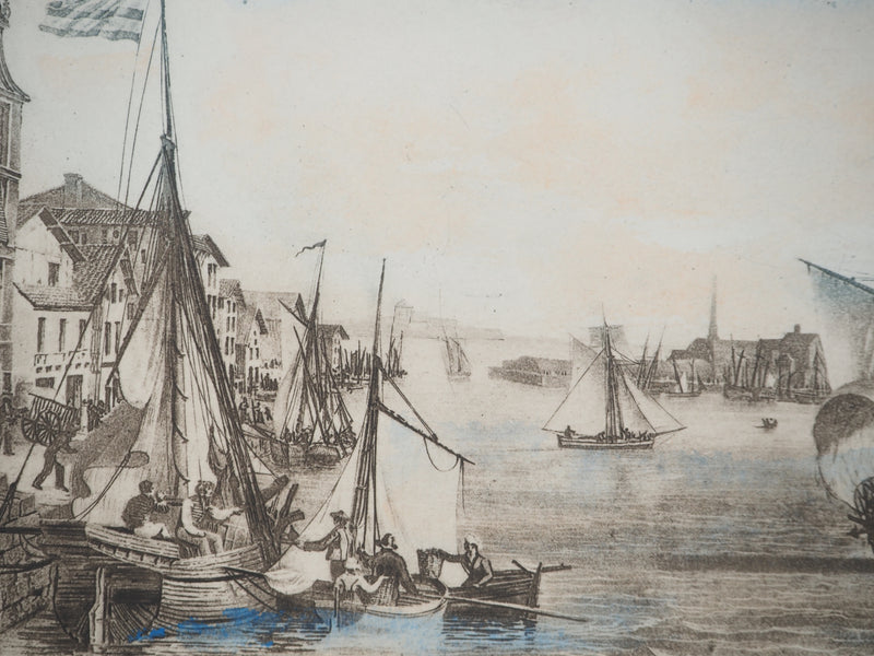 Louis Ambroise GARNERAY :, Gravure originale (photo de détail 3) - Crédit photo : Galerie Art.Paris