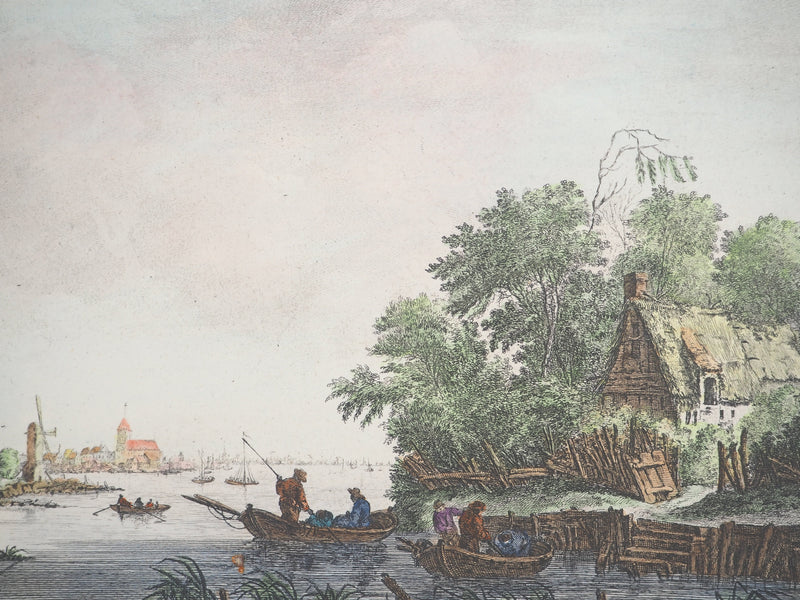 Franz Edmund WEIROTTER :, Gravure originale (photo de détail 4) - Crédit photo : Galerie Art.Paris