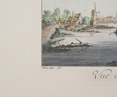 Franz Edmund WEIROTTER :, Gravure originale (photo de détail 2) - Crédit photo : Galerie Art.Paris