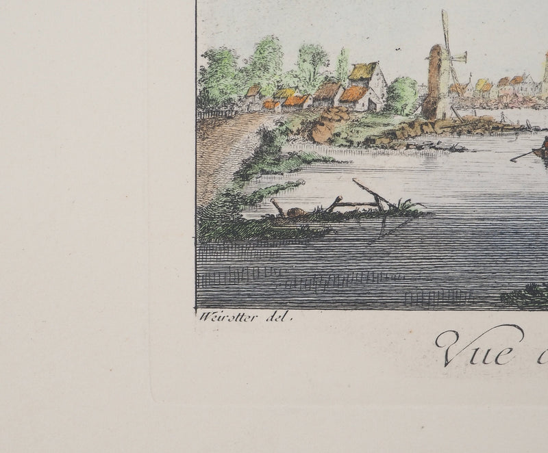 Franz Edmund WEIROTTER :, Gravure originale (photo de détail 2) - Crédit photo : Galerie Art.Paris