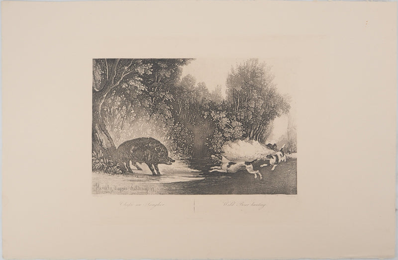 Newton FIELDING :, Gravure originale (vue générale) - Crédit photo : Galerie Art.Paris