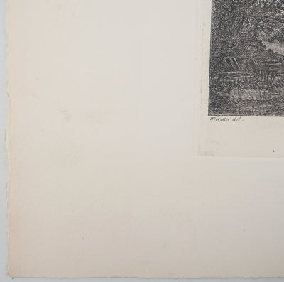 Franz Edmund WEIROTTER :, Gravure originale (photo de détail 5) - Crédit photo : Galerie Art.Paris
