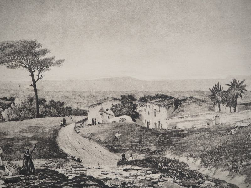 Louis Ambroise GARNERAY :, Gravure originale (photo de détail 3) - Crédit photo : Galerie Art.Paris