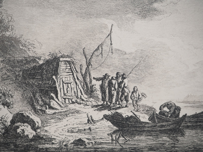 Franz Edmund WEIROTTER :, Gravure originale (photo de détail 3) - Crédit photo : Galerie Art.Paris