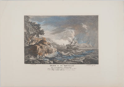 Joseph VERNET :, Gravure originale (vue générale) - Crédit photo : Galerie Art.Paris