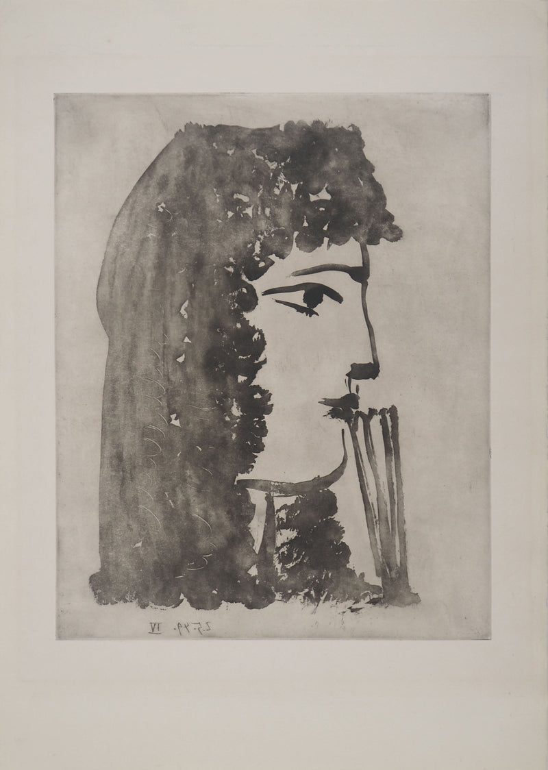 Pablo PICASSO : Carmen, de profi, Gravure originale (vue générale) - Crédit photo : Galerie Art.Paris