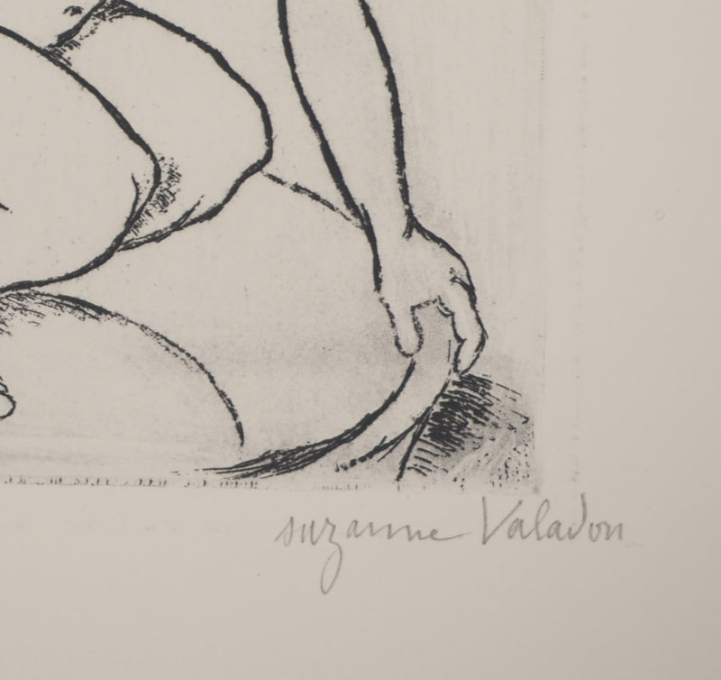 Suzanne VALADON : Catherine au tub, Gravure originale (photo de détail 3) - Crédit photo : Galerie Art.Paris