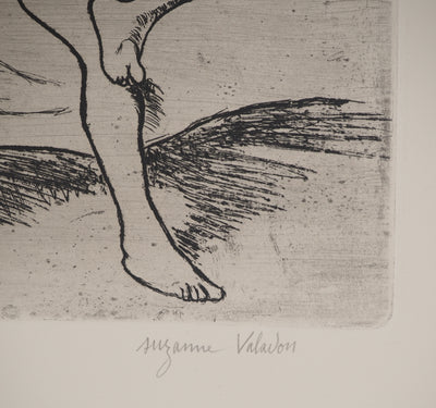 Suzanne VALADON : Louise nue sur le canapé, Gravure originale (photo de détail 2) - Crédit photo : Galerie Art.Paris