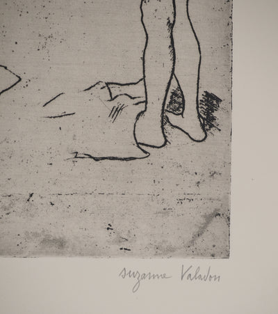 Suzanne VALADON : Femmes s'essuyant, Gravure originale (photo de détail 2) - Crédit photo : Galerie Art.Paris