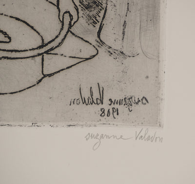 Suzanne VALADON : Catherine s'épongeant, Gravure originale (photo de détail 2) - Crédit photo : Galerie Art.Paris