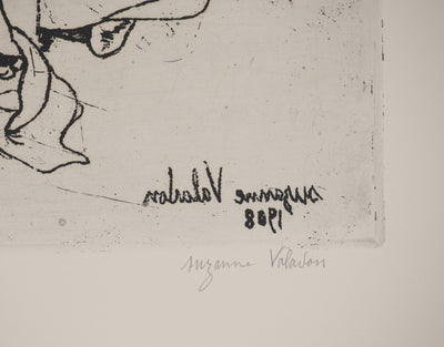 Suzanne VALADON : Grand-mère et enfant, Gravure originale (photo de détail 2) - Crédit photo : Galerie Art.Paris