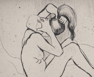Suzanne VALADON : Marie au tub s'épongeant, Gravure originale (photo de détail 6) - Crédit photo : Galerie Art.Paris