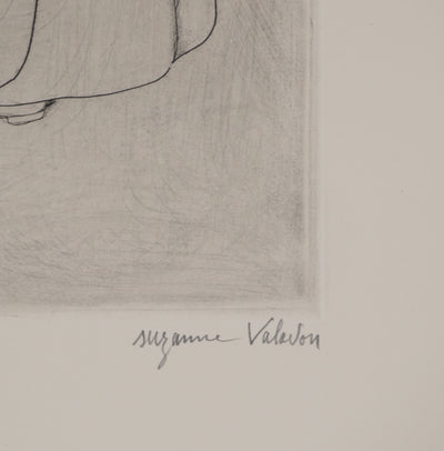 Suzanne VALADON : Fille aux gros seins et femme vieille, Gravure originale (photo de détail 2) - Crédit photo : Galerie Art.Paris