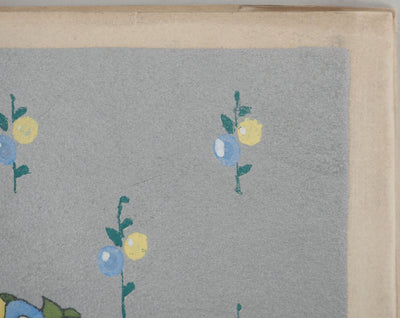 Umberto BRUNELLESCHI : Jeune fille aux fleurs, Lithographie originale (photo de détail 6) - Crédit photo : Galerie Art.Paris