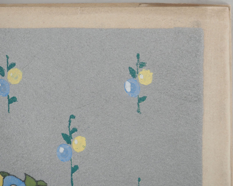 Umberto BRUNELLESCHI : Jeune fille aux fleurs, Lithographie originale (photo de détail 6) - Crédit photo : Galerie Art.Paris