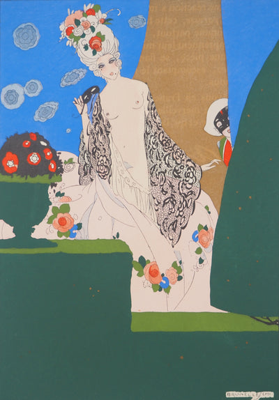 Umberto BRUNELLESCHI : Soirée à Venise, Lithographie originale (photo de détail 3) - Crédit photo : Galerie Art.Paris