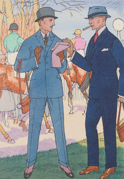 Maurice TAQUOI : Pari à l'hippodrome, Lithographie originale (photo de détail 3) - Crédit photo : Galerie Art.Paris