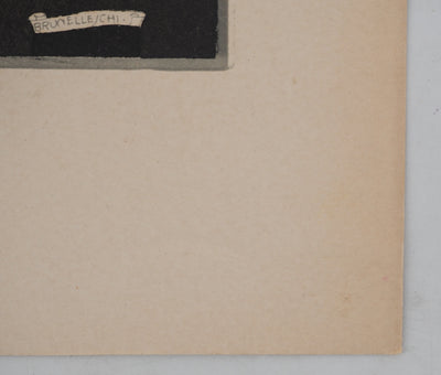 Umberto BRUNELLESCHI : Tenue de soirée, Lithographie originale (photo de détail 6) - Crédit photo : Galerie Art.Paris