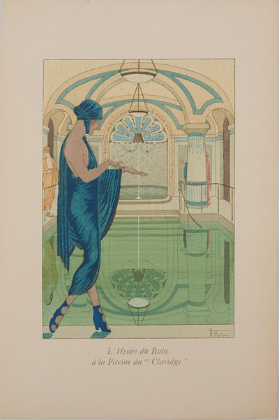 Armand VALLÉE : Armand VALLÉE (1884-1960), Lithographie originale (vue générale) - Crédit photo : Galerie Art.Paris