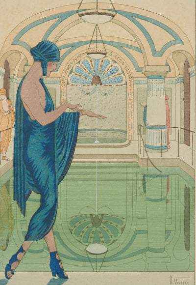Armand VALLÉE : Armand VALLÉE (1884-1960), Lithographie originale (photo de détail 3) - Crédit photo : Galerie Art.Paris