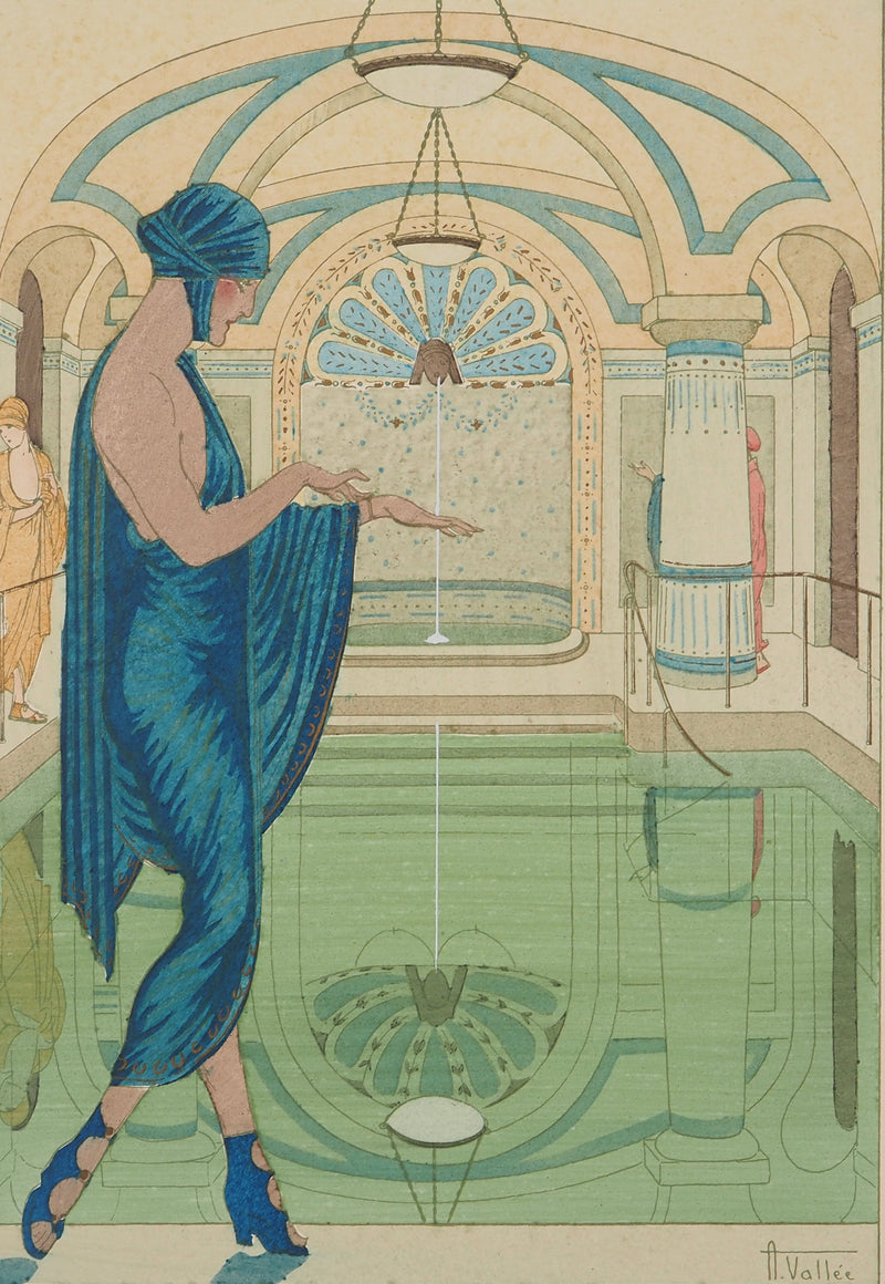 Armand VALLÉE : Armand VALLÉE (1884-1960), Lithographie originale (photo de détail 3) - Crédit photo : Galerie Art.Paris