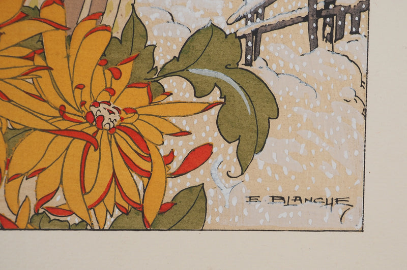 Emmanuel BLANCHE :, Lithographie originale (photo de détail 2) - Crédit photo : Galerie Art.Paris
