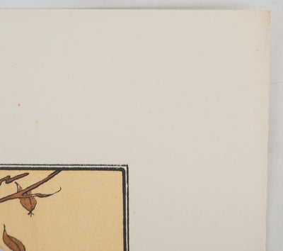 Léon BONNOTTE : L'hiver en haute couture, Lithographie originale (photo de détail 6) - Crédit photo : Galerie Art.Paris