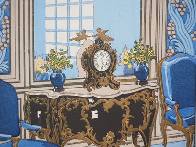 STAB R : Mobilier du Grand siècle, Lithographie originale (photo de détail 4) - Crédit photo : Galerie Art.Paris