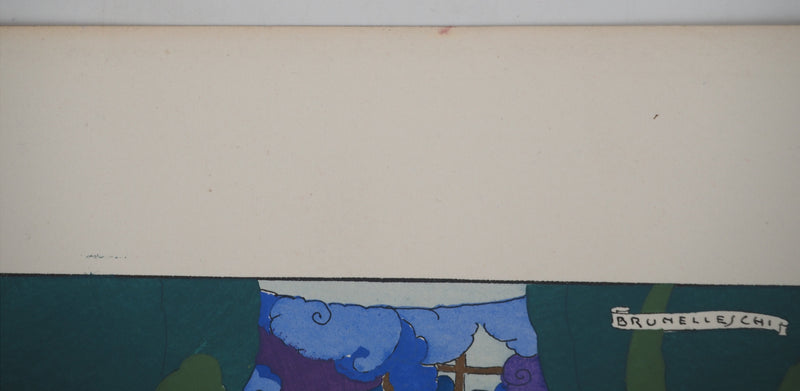 Umberto BRUNELLESCHI : Opéra Turandot, Lithographie originale (photo de détail 6) - Crédit photo : Galerie Art.Paris