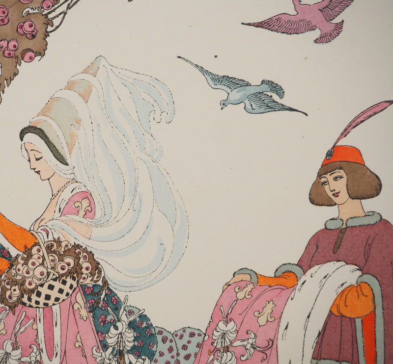 Gerda WEGENER : Gerda WEGENER (1885-1940), Lithographie originale (photo de détail 4) - Crédit photo : Galerie Art.Paris