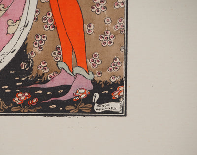 Gerda WEGENER : Gerda WEGENER (1885-1940), Lithographie originale (photo de détail 2) - Crédit photo : Galerie Art.Paris