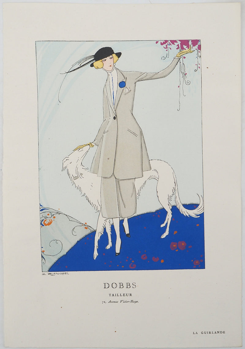 Emmanuel BLANCHE :, Lithographie originale (vue générale) - Crédit photo : Galerie Art.Paris