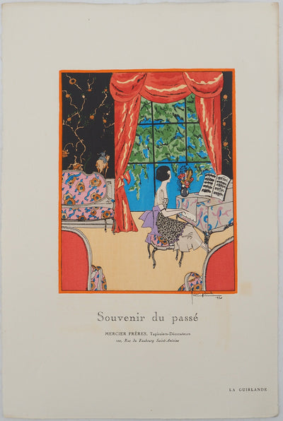 Robert POLACK : La leçon de piano, Lithographie originale (vue générale) - Crédit photo : Galerie Art.Paris
