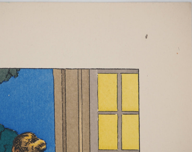 Jean HERMANOVITS : Jeune femme à l&