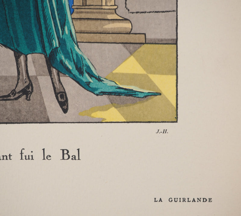 Jean HERMANOVITS : Jeune femme à l&