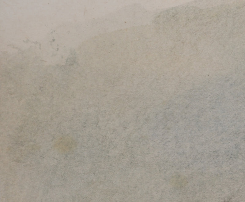 Gilbert PASTOR : Rivière sous la brume , Aquarelle originale (photo de détail 6) - Crédit photo : Galerie Art.Paris