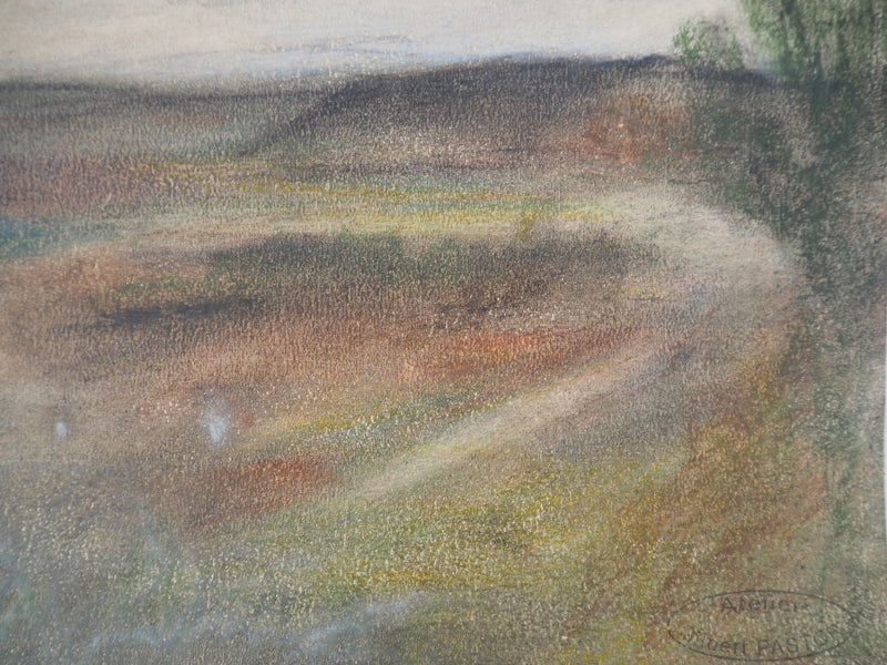 Gilbert PASTOR : Ciel couvert à la montagne , Aquarelle originale (photo de détail 5) - Crédit photo : Galerie Art.Paris