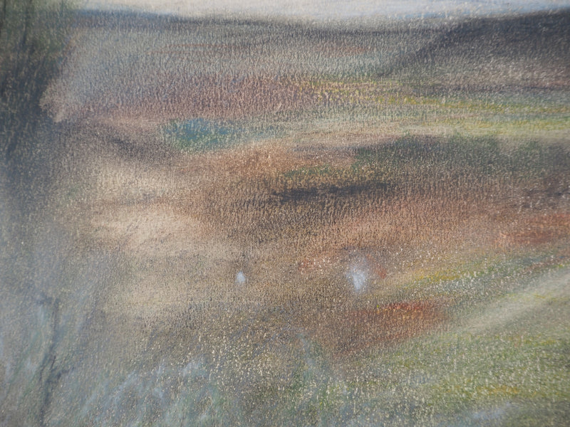 Gilbert PASTOR : Ciel couvert à la montagne , Aquarelle originale (photo de détail 6) - Crédit photo : Galerie Art.Paris