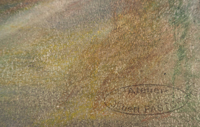 Gilbert PASTOR : Ciel couvert à la montagne , Aquarelle originale (photo de détail 2) - Crédit photo : Galerie Art.Paris