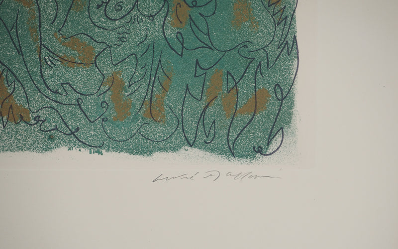 André MASSON : Féminair, Gravure originale (photo de détail 2) - Crédit photo : Galerie Art.Paris